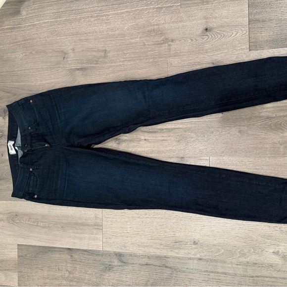Dark wash Paige skinny blue jeans size 26 - Picture 1 of 3